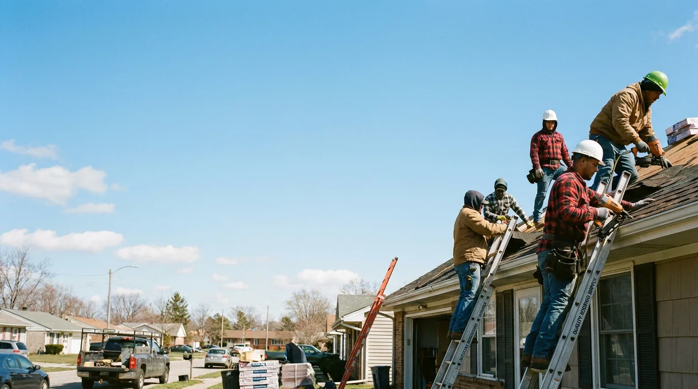 Roofing in Vergennes, IL near me